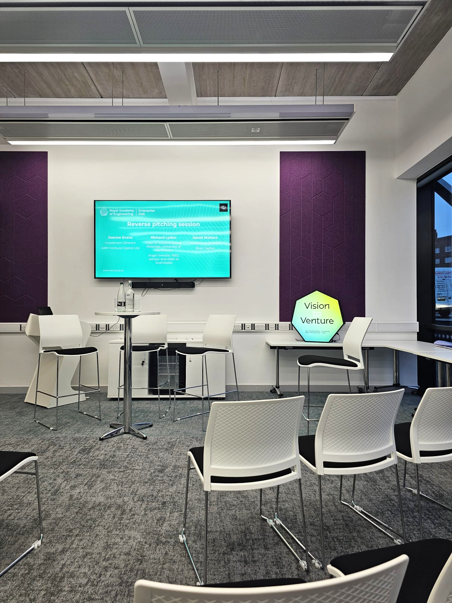 Vision Venture display at Enterprise Hub event